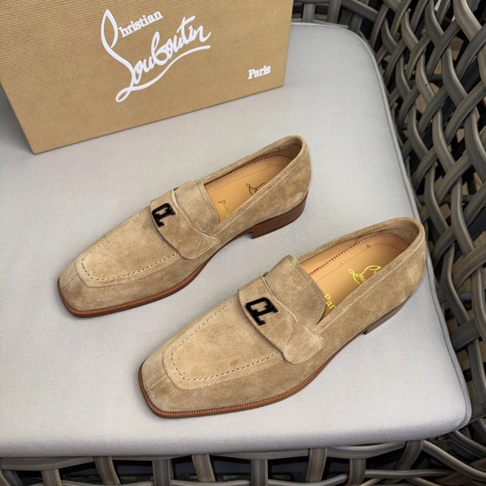 Christian Louboutin leather shoes 043,Oxfords,Christian Louboutin Sneakers,Luxury Shoes