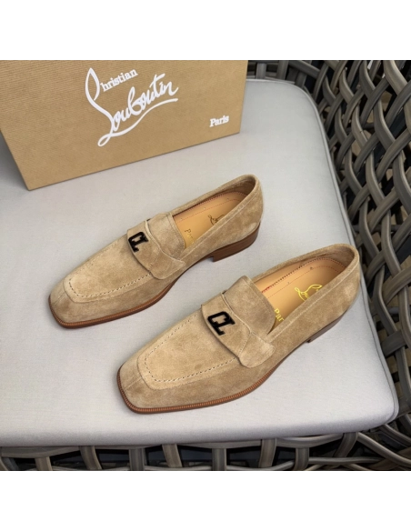 Christian Louboutin leather shoes 043,Oxfords,Christian Louboutin Sneakers,Luxury Shoes