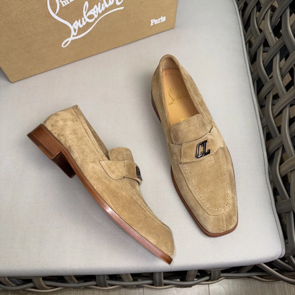 Christian Louboutin leather shoes 043,Oxfords,Christian Louboutin Sneakers,Luxury Shoes