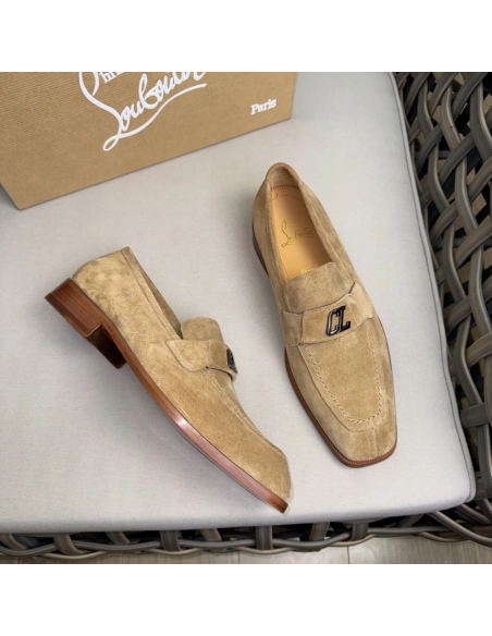 Christian Louboutin leather shoes 043,Oxfords,Christian Louboutin Sneakers,Luxury Shoes
