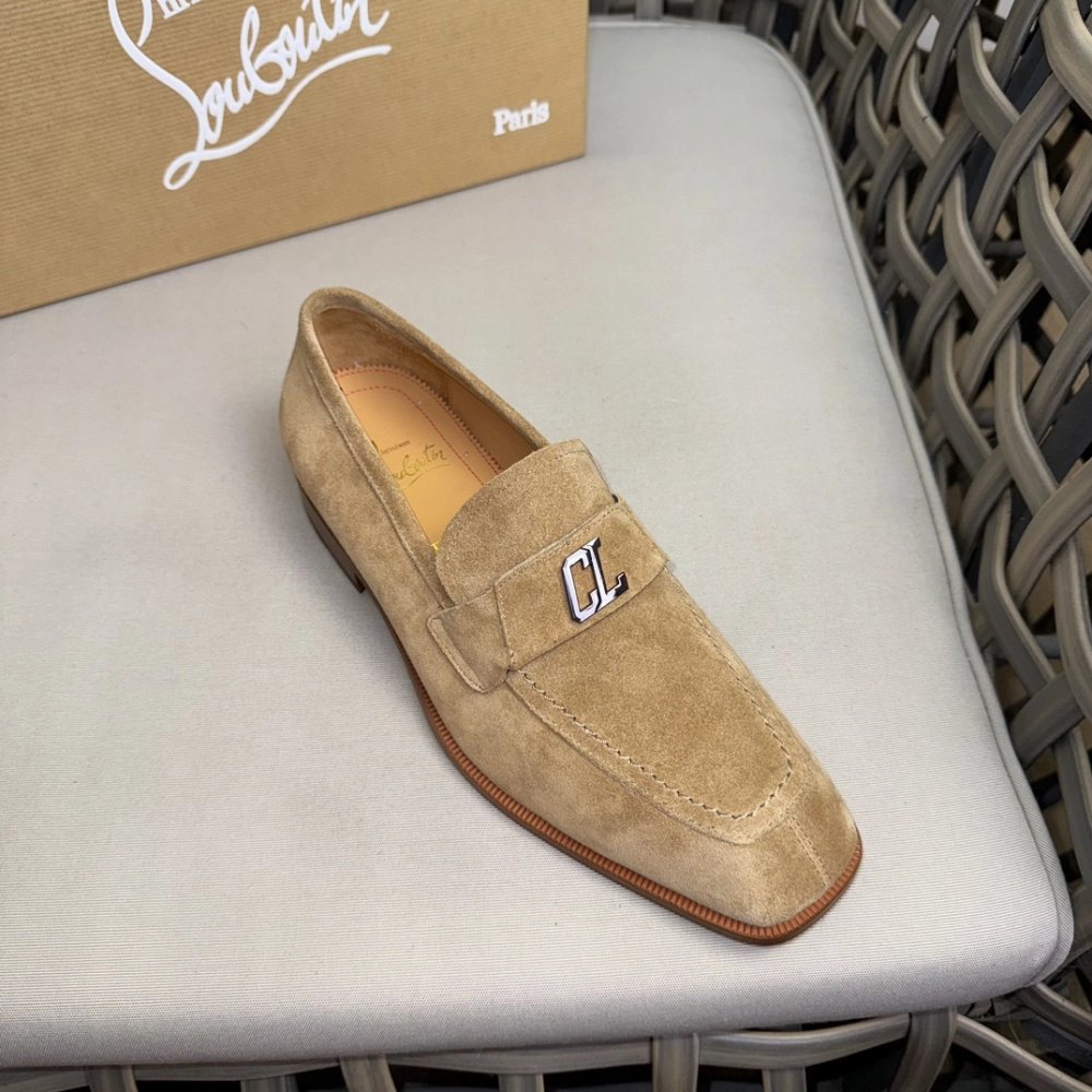 Christian Louboutin leather shoes 043,Oxfords,Christian Louboutin Sneakers,Luxury Shoes