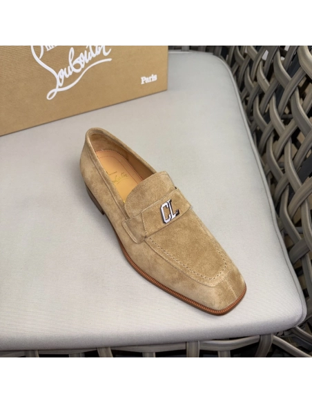 Christian Louboutin leather shoes 043,Oxfords,Christian Louboutin Sneakers,Luxury Shoes