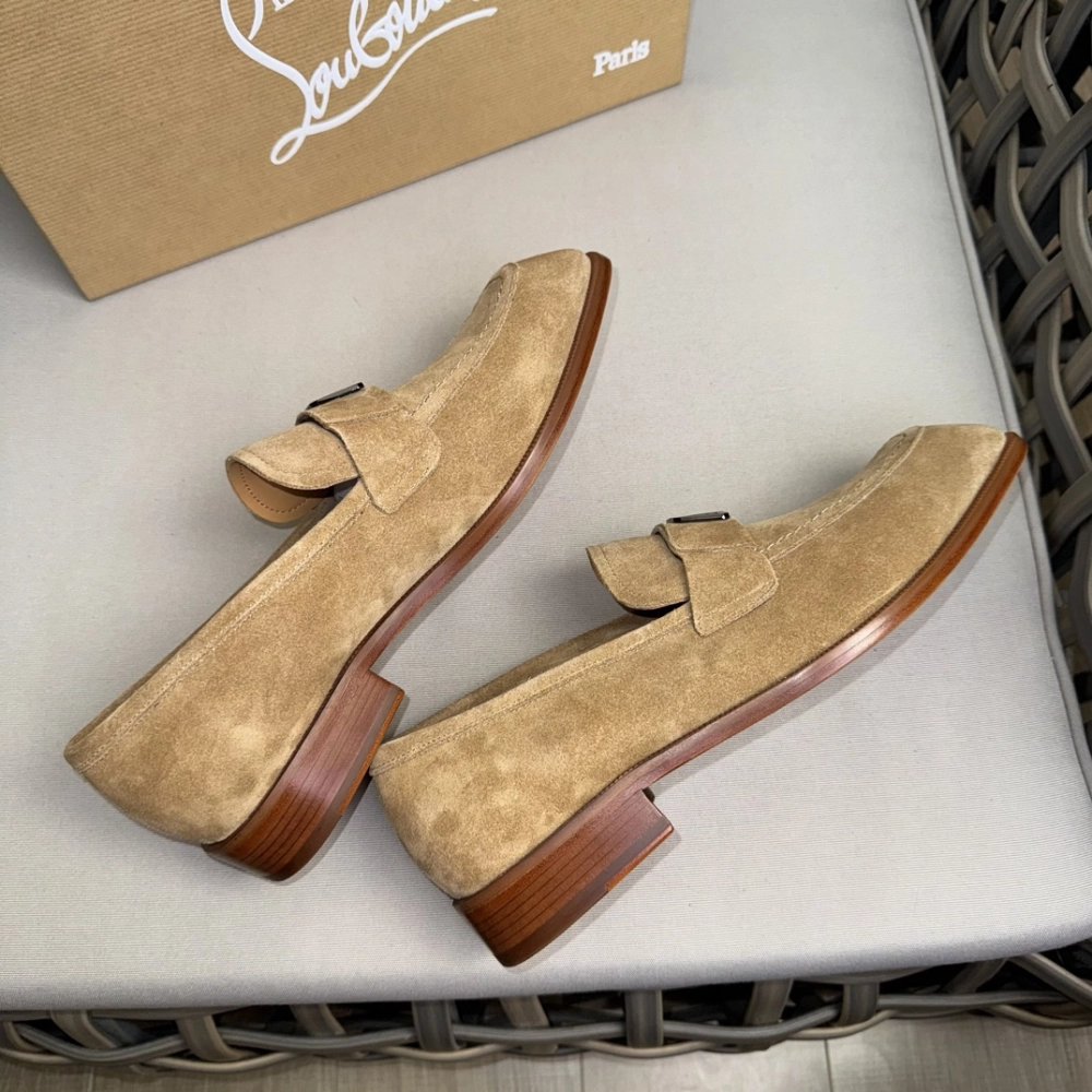 Christian Louboutin leather shoes 043,Oxfords,Christian Louboutin Sneakers,Luxury Shoes