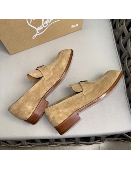 Christian Louboutin leather shoes 043,Oxfords,Christian Louboutin Sneakers,Luxury Shoes