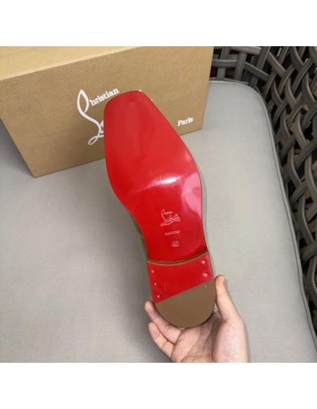 Christian Louboutin leather shoes 043,Oxfords,Christian Louboutin Sneakers,Luxury Shoes