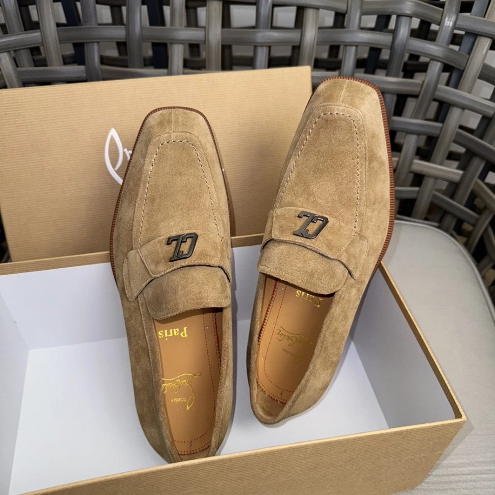 Christian Louboutin leather shoes 043,Oxfords,Christian Louboutin Sneakers,Luxury Shoes