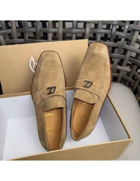Christian Louboutin leather shoes 043,Oxfords,Christian Louboutin Sneakers,Luxury Shoes