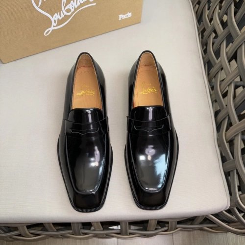 Christian Louboutin leather shoes 044,Oxfords,Christian Louboutin Sneakers,Luxury Shoes