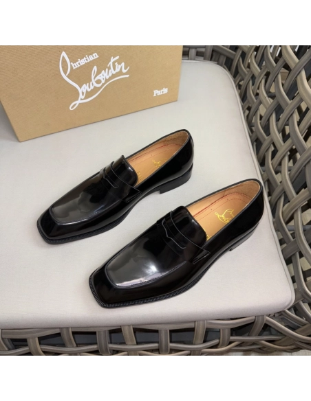 Christian Louboutin leather shoes 044,Oxfords,Christian Louboutin Sneakers,Luxury Shoes