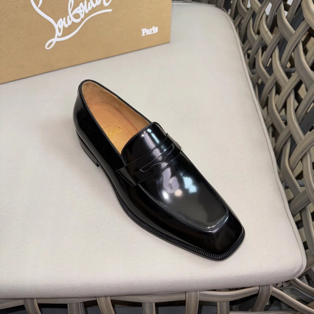Christian Louboutin leather shoes 044,Oxfords,Christian Louboutin Sneakers,Luxury Shoes