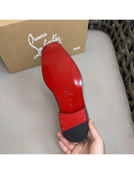Christian Louboutin leather shoes 044,Oxfords,Christian Louboutin Sneakers,Luxury Shoes