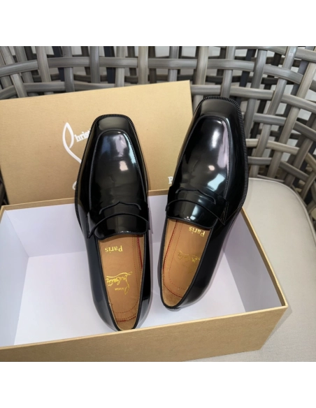 Christian Louboutin leather shoes 044,Oxfords,Christian Louboutin Sneakers,Luxury Shoes