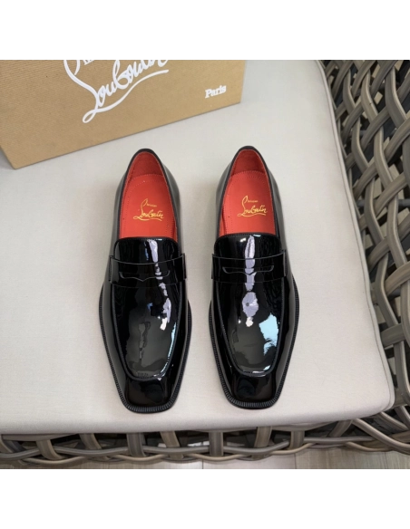 Christian Louboutin leather shoes 045,Oxfords,Christian Louboutin Sneakers,Luxury Shoes