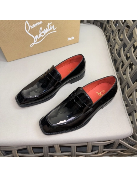Christian Louboutin leather shoes 045,Oxfords,Christian Louboutin Sneakers,Luxury Shoes