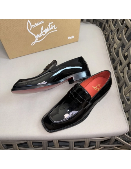 Christian Louboutin leather shoes 045,Oxfords,Christian Louboutin Sneakers,Luxury Shoes