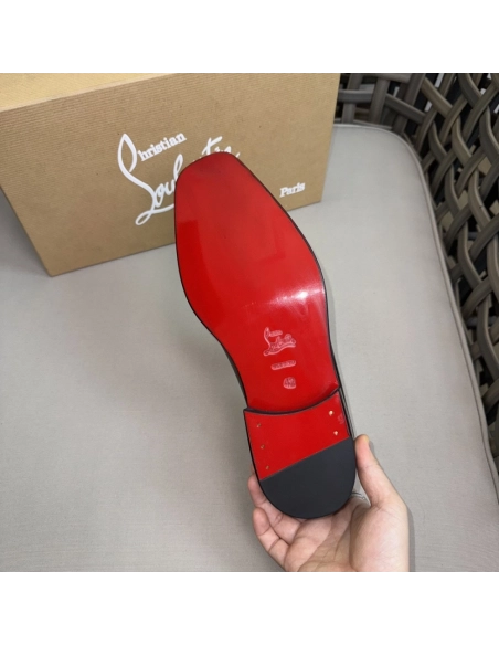 Christian Louboutin leather shoes 045,Oxfords,Christian Louboutin Sneakers,Luxury Shoes