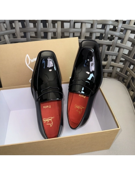 Christian Louboutin leather shoes 045,Oxfords,Christian Louboutin Sneakers,Luxury Shoes