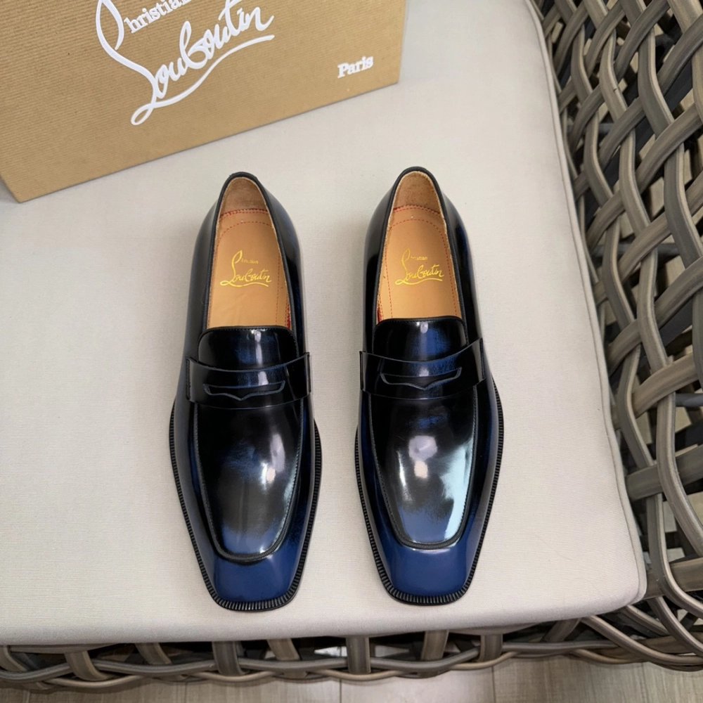 Christian Louboutin leather shoes 046,Oxfords,Christian Louboutin Sneakers,Luxury Shoes