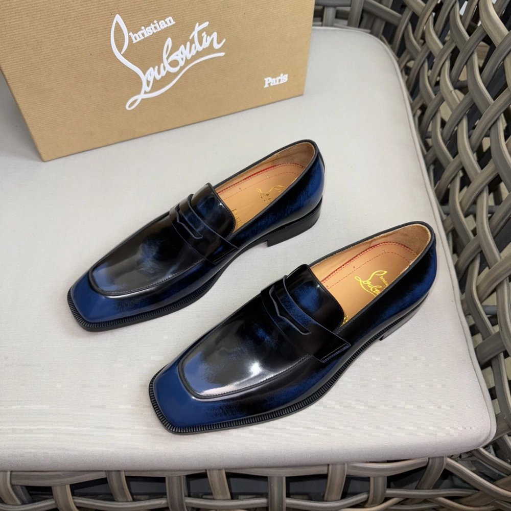 Christian Louboutin leather shoes 046,Oxfords,Christian Louboutin Sneakers,Luxury Shoes