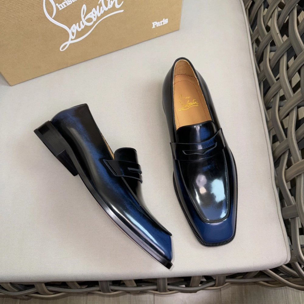 Christian Louboutin leather shoes 046,Oxfords,Christian Louboutin Sneakers,Luxury Shoes