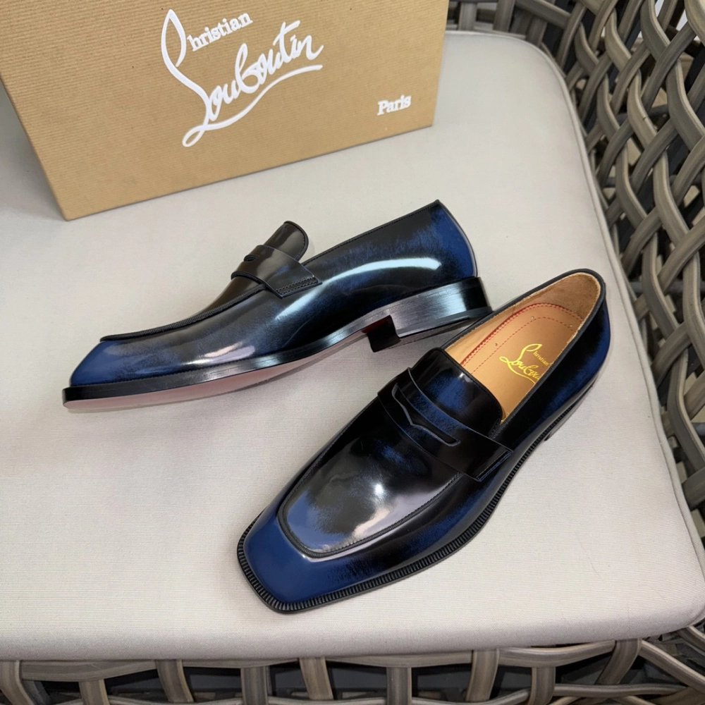 Christian Louboutin leather shoes 046,Oxfords,Christian Louboutin Sneakers,Luxury Shoes