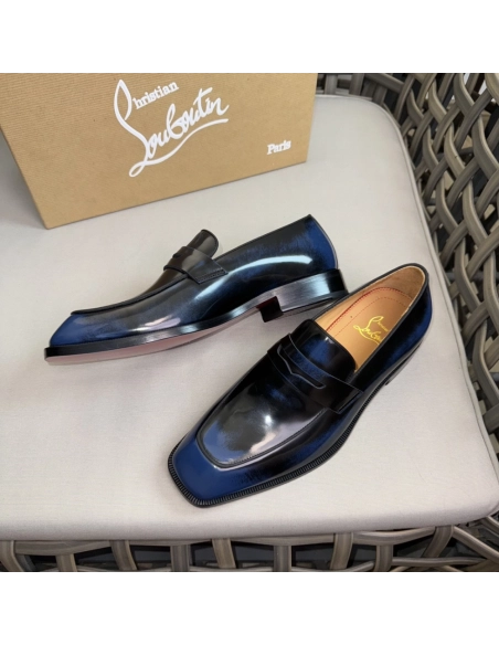 Christian Louboutin leather shoes 046,Oxfords,Christian Louboutin Sneakers,Luxury Shoes