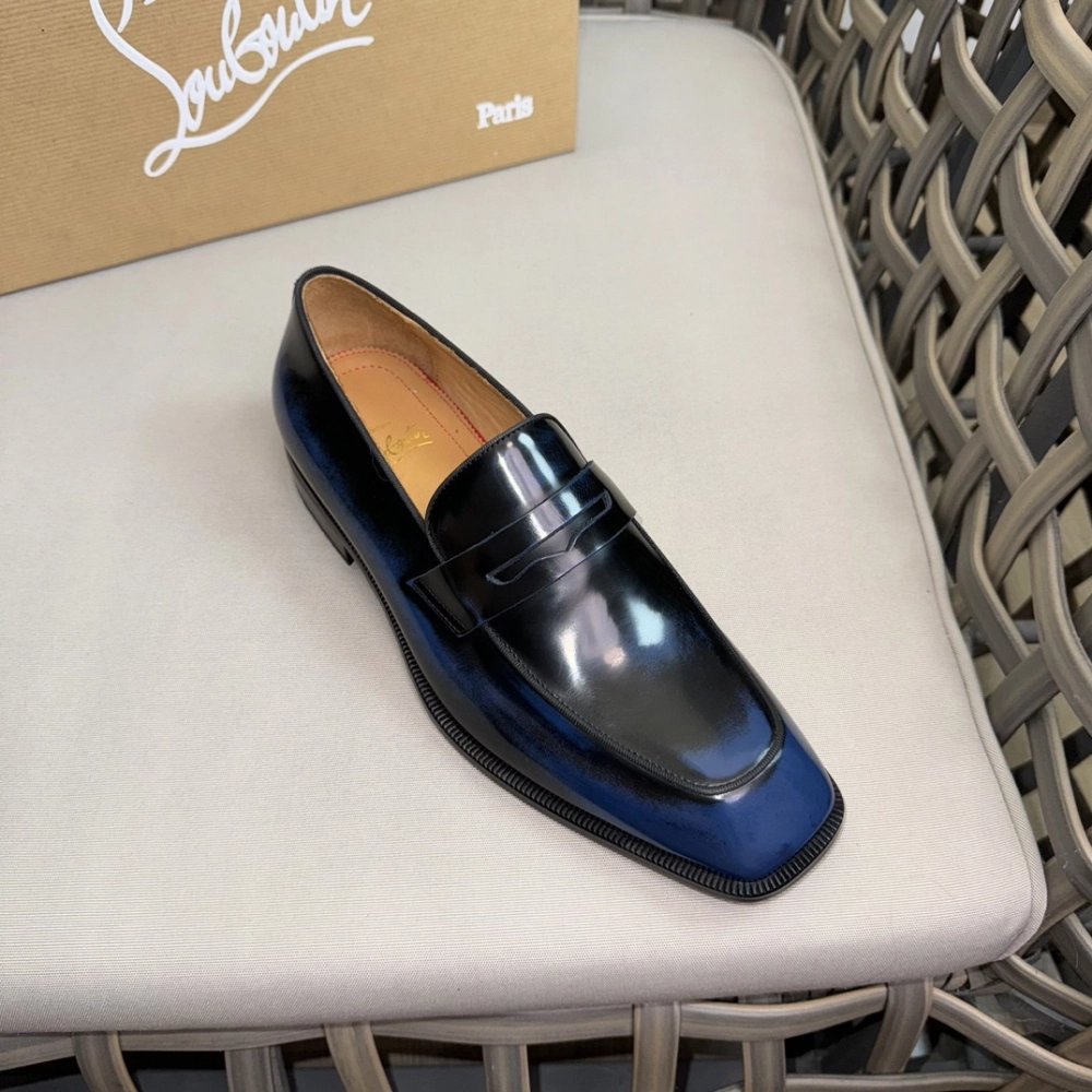 Christian Louboutin leather shoes 046,Oxfords,Christian Louboutin Sneakers,Luxury Shoes
