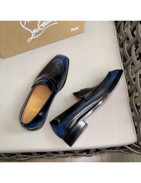 Christian Louboutin leather shoes 046,Oxfords,Christian Louboutin Sneakers,Luxury Shoes