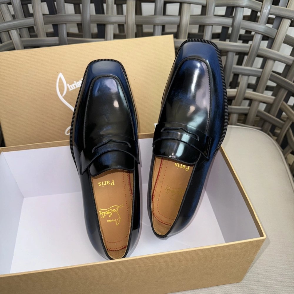 Christian Louboutin leather shoes 046,Oxfords,Christian Louboutin Sneakers,Luxury Shoes