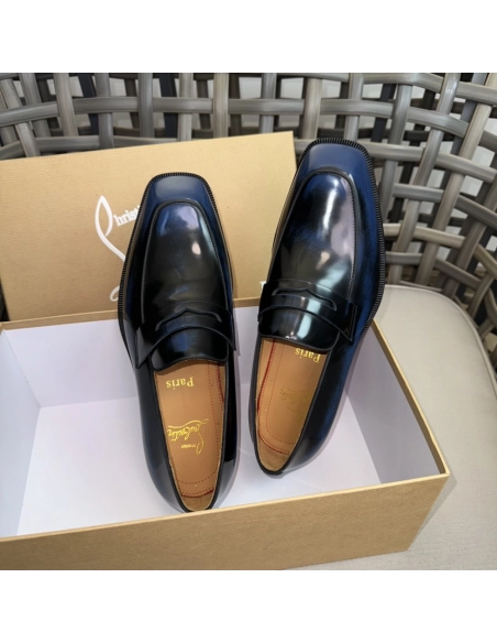 Christian Louboutin leather shoes 046,Oxfords,Christian Louboutin Sneakers,Luxury Shoes