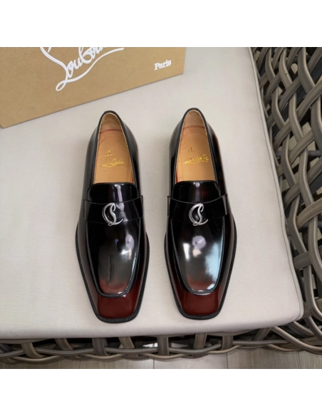 Christian Louboutin leather shoes 047,Oxfords,Christian Louboutin Sneakers,Luxury Shoes