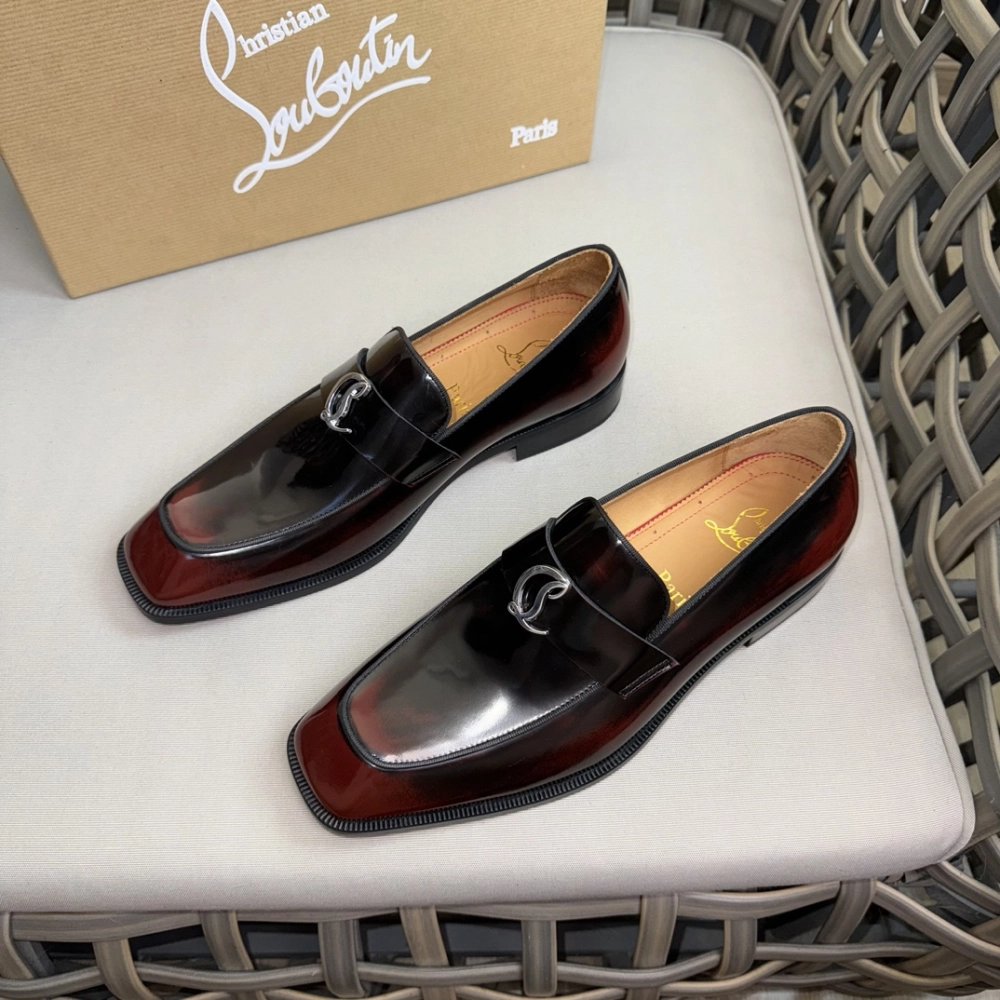 Christian Louboutin leather shoes 047,Oxfords,Christian Louboutin Sneakers,Luxury Shoes