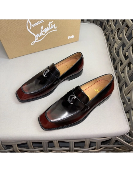 Christian Louboutin leather shoes 047,Oxfords,Christian Louboutin Sneakers,Luxury Shoes