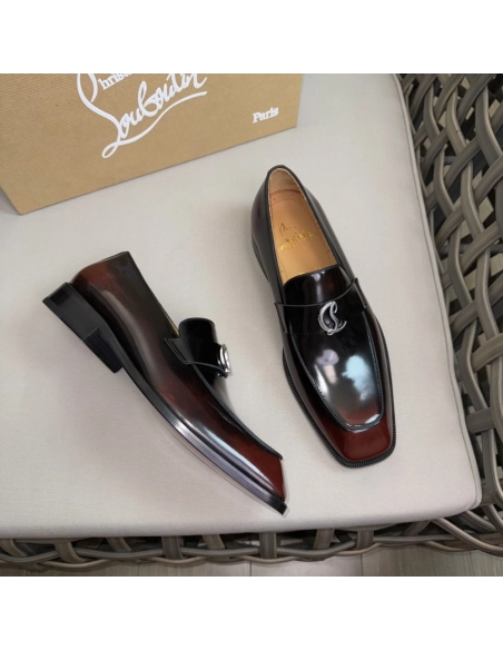 Christian Louboutin leather shoes 047,Oxfords,Christian Louboutin Sneakers,Luxury Shoes