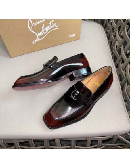 Christian Louboutin leather shoes 047,Oxfords,Christian Louboutin Sneakers,Luxury Shoes