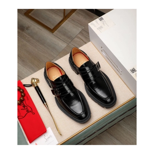 Christian Louboutin leather shoes 033,Oxfords,Christian Louboutin Sneakers,Luxury Shoes