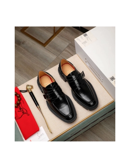Christian Louboutin leather shoes 033,Oxfords,Christian Louboutin Sneakers,Luxury Shoes