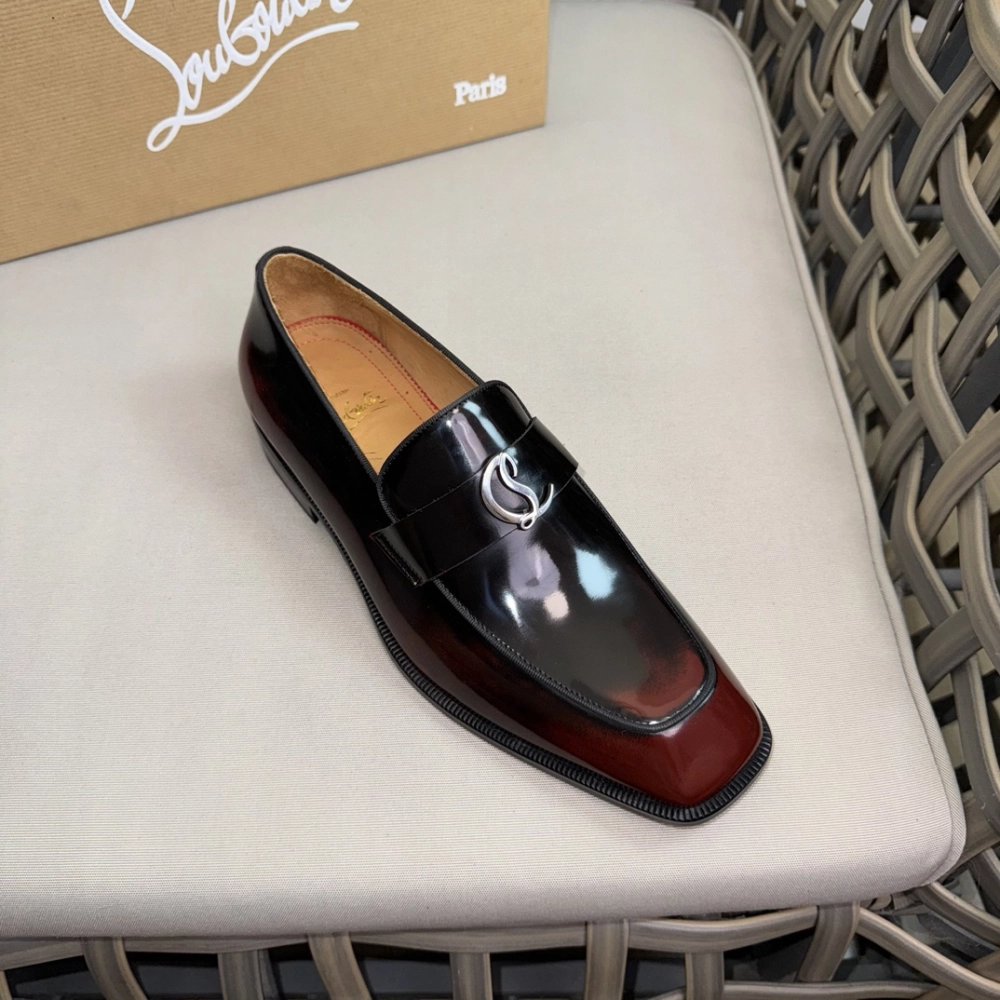 Christian Louboutin leather shoes 047,Oxfords,Christian Louboutin Sneakers,Luxury Shoes