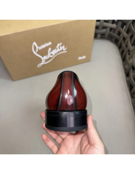 Christian Louboutin leather shoes 047,Oxfords,Christian Louboutin Sneakers,Luxury Shoes