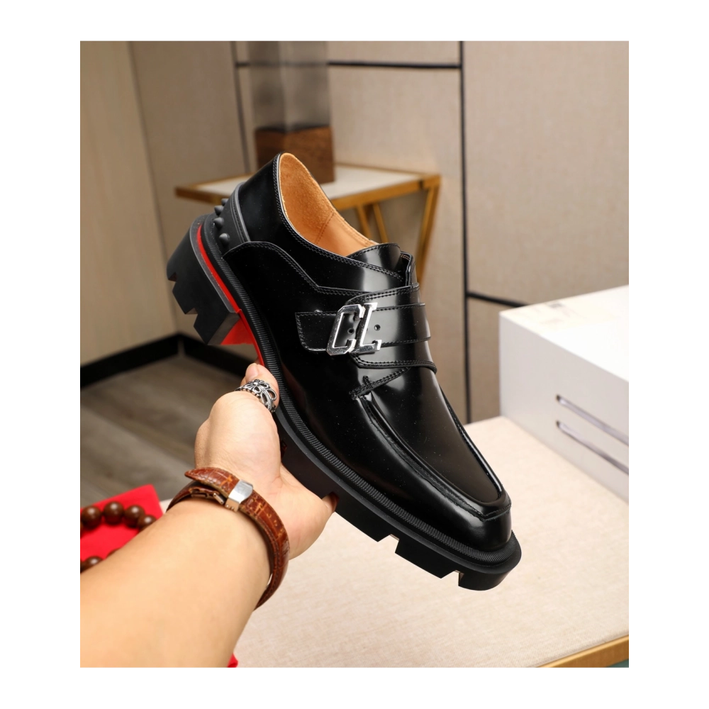 Christian Louboutin leather shoes 033,Oxfords,Christian Louboutin Sneakers,Luxury Shoes