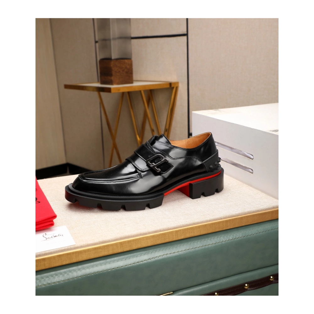 Christian Louboutin leather shoes 033,Oxfords,Christian Louboutin Sneakers,Luxury Shoes