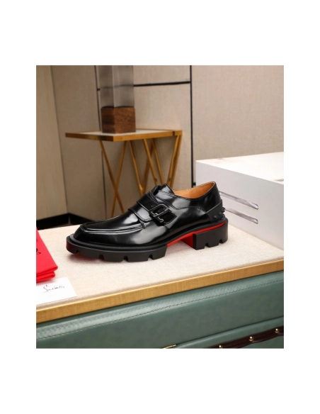 Christian Louboutin leather shoes 033,Oxfords,Christian Louboutin Sneakers,Luxury Shoes