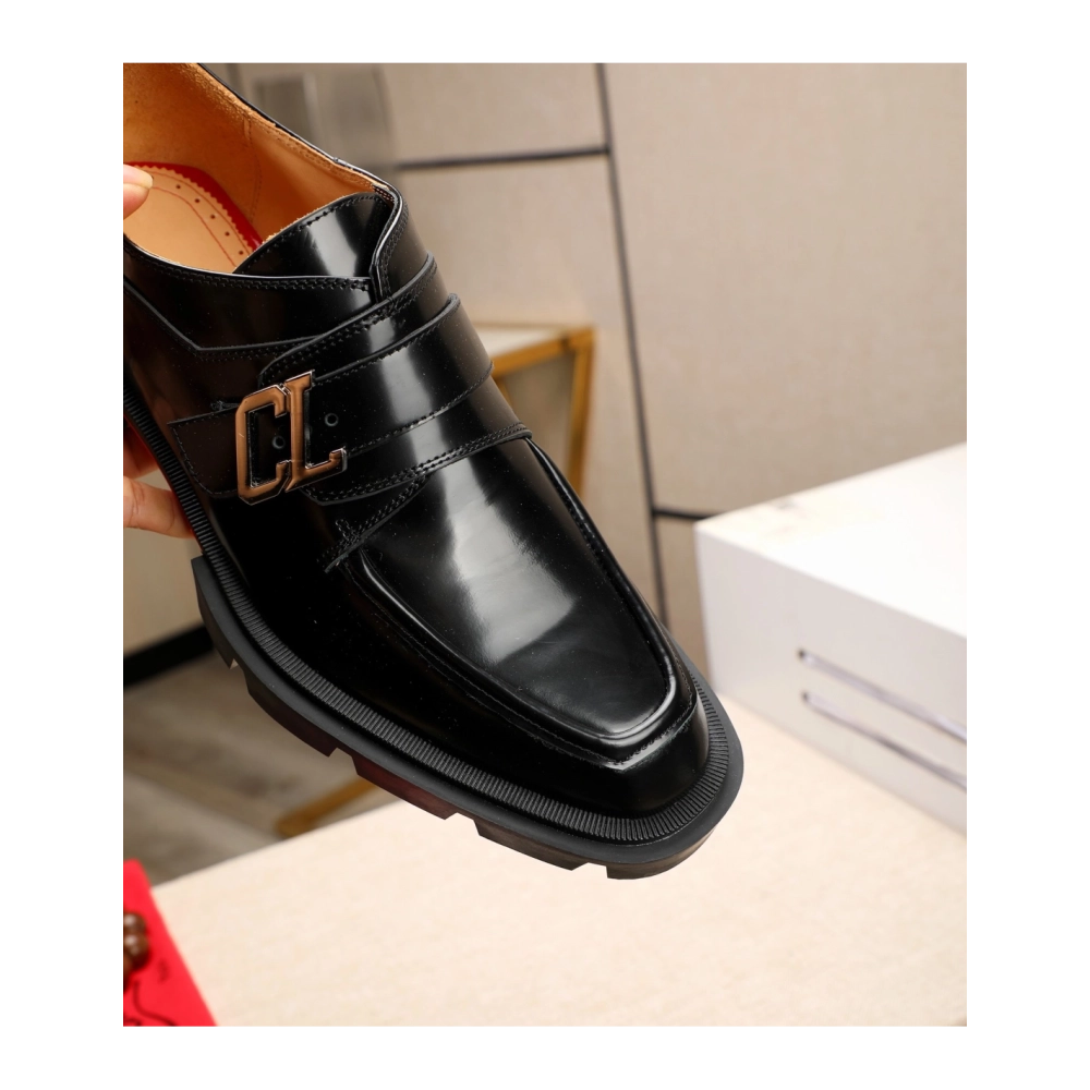Christian Louboutin leather shoes 033,Oxfords,Christian Louboutin Sneakers,Luxury Shoes