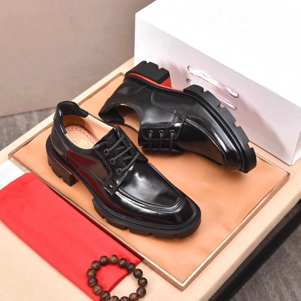 Christian Louboutin leather shoes 034,Oxfords,Christian Louboutin Sneakers,Luxury Shoes