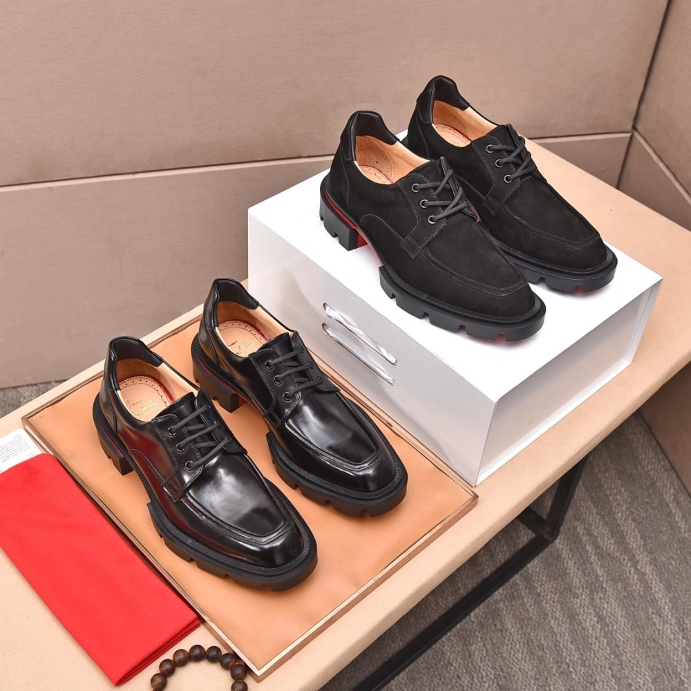 Christian Louboutin leather shoes 034,Oxfords,Christian Louboutin Sneakers,Luxury Shoes