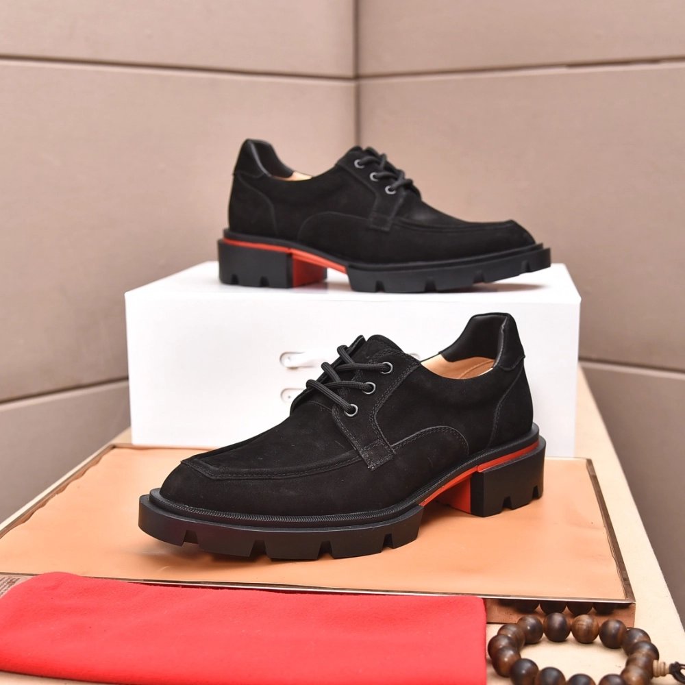 Christian Louboutin leather shoes 035,Oxfords,Christian Louboutin Sneakers,Luxury Shoes