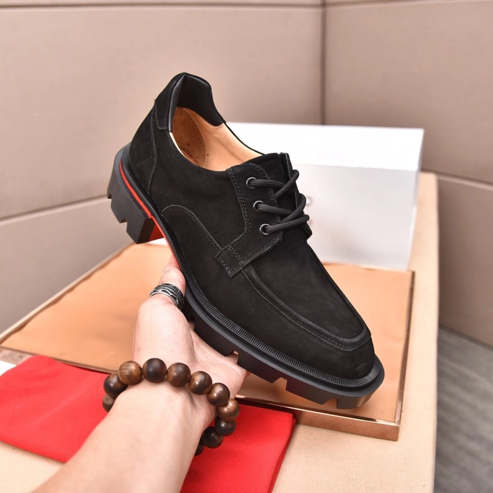 Christian Louboutin leather shoes 035,Oxfords,Christian Louboutin Sneakers,Luxury Shoes