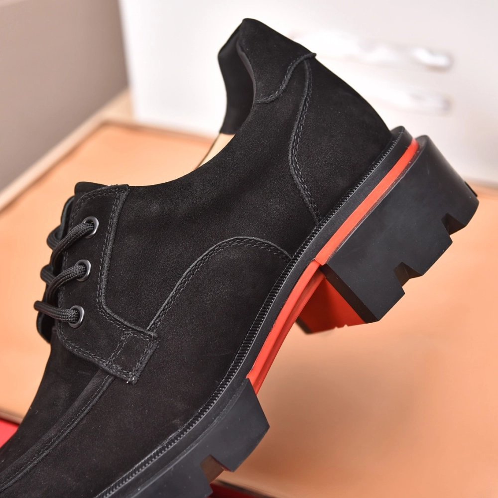 Christian Louboutin leather shoes 035,Oxfords,Christian Louboutin Sneakers,Luxury Shoes
