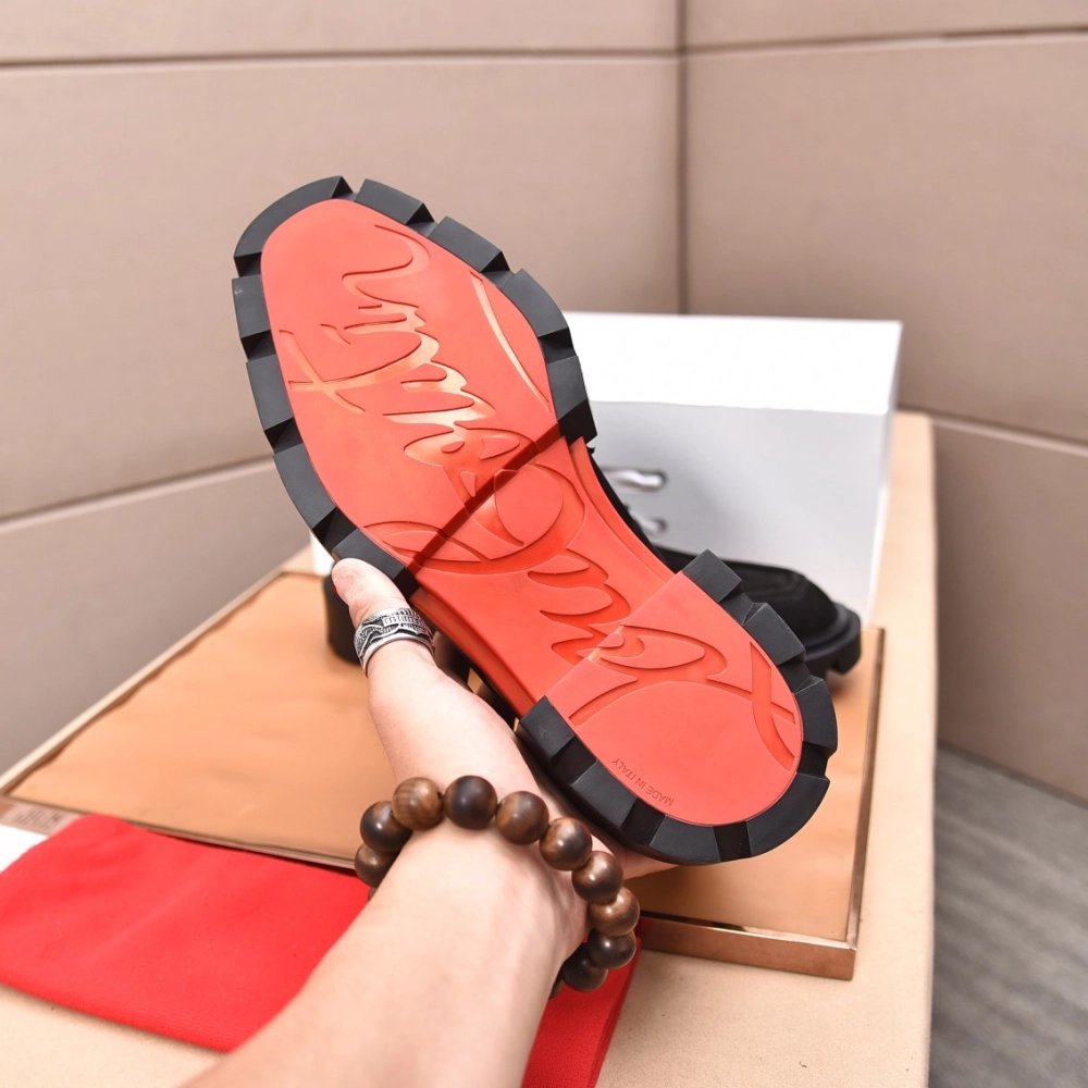 Christian Louboutin leather shoes 035,Oxfords,Christian Louboutin Sneakers,Luxury Shoes