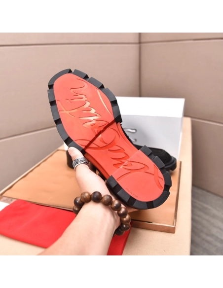 Christian Louboutin leather shoes 035,Oxfords,Christian Louboutin Sneakers,Luxury Shoes